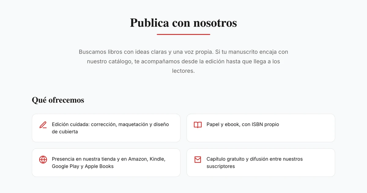 Página Lee gratis de BibliotecaOnline con el primer capítulo de un libro